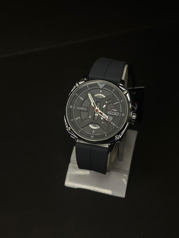 Kegio Grey Sport Chrono Quartz Watch-Men