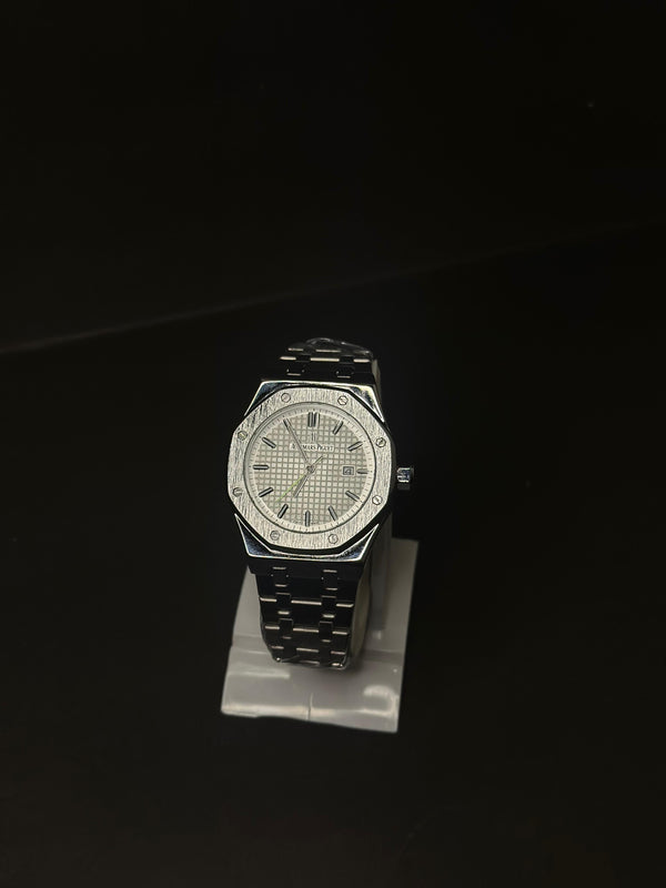 Audemars Piguet Silver with White Dail